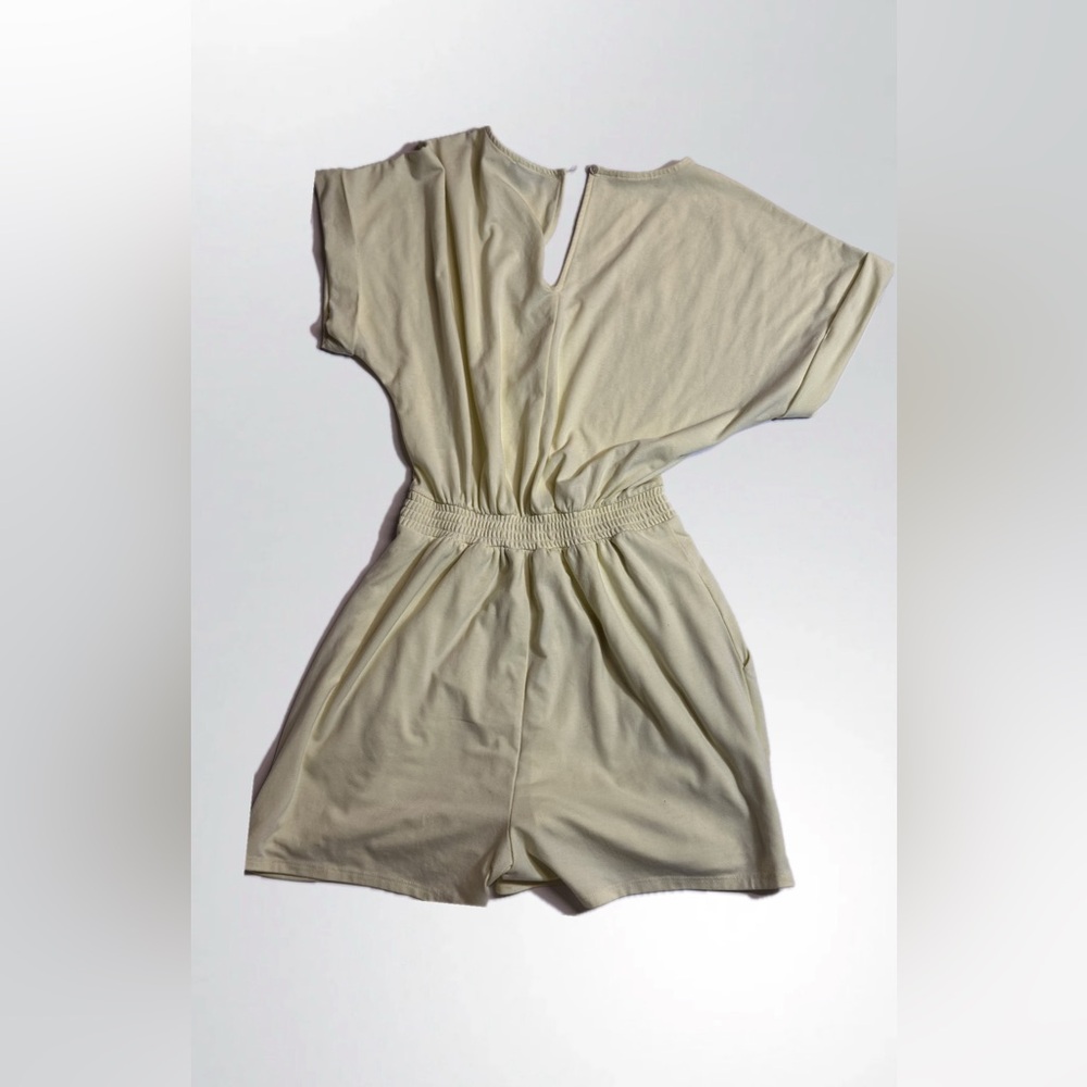 Express Soft Yellow Sleeveless Top